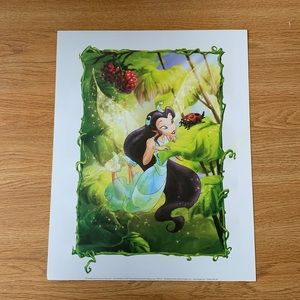 Disney Silvermist and the Lady Bug Lithograph
